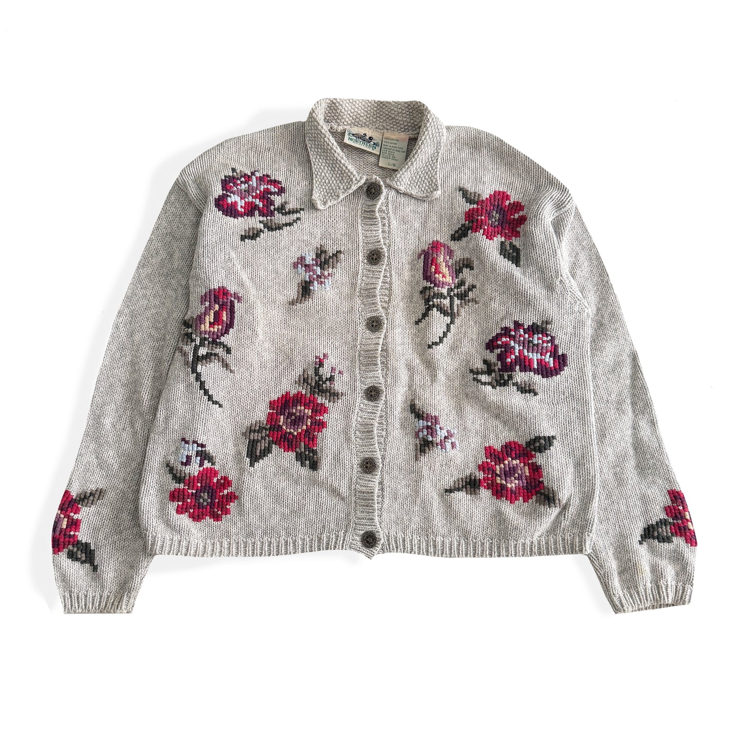 Vintage Northern Reflections, Floral Cardigan