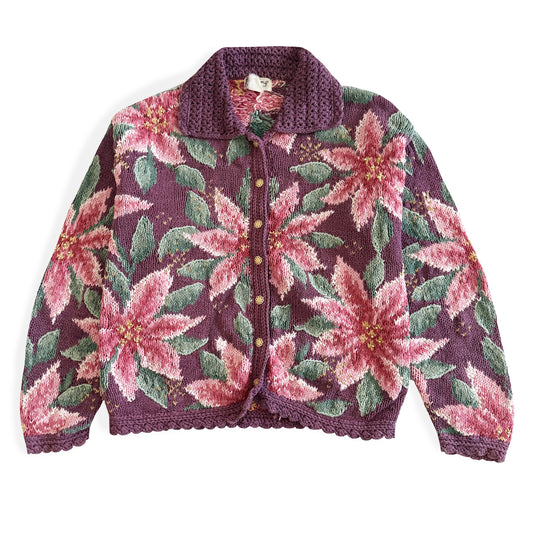 Vintage Feeling, Flower Cardigan