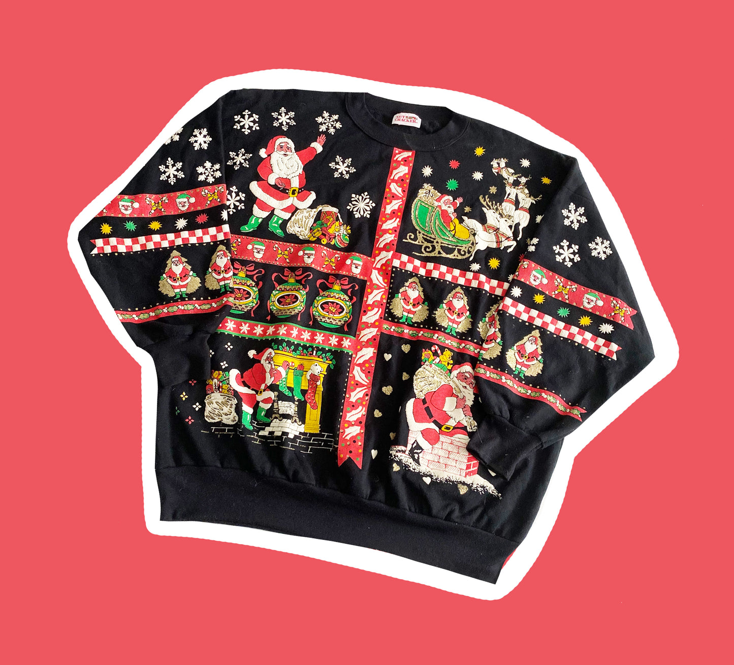 Vintage Nut Cracker Holiday Sweatshirt