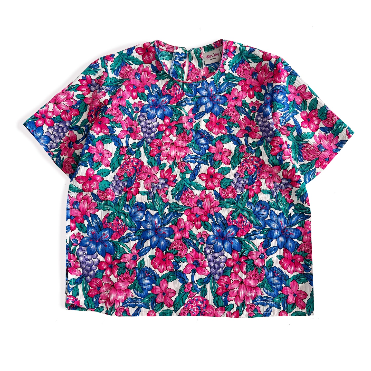 Secondhand TanJay, Floral Short Sleeve Shirt