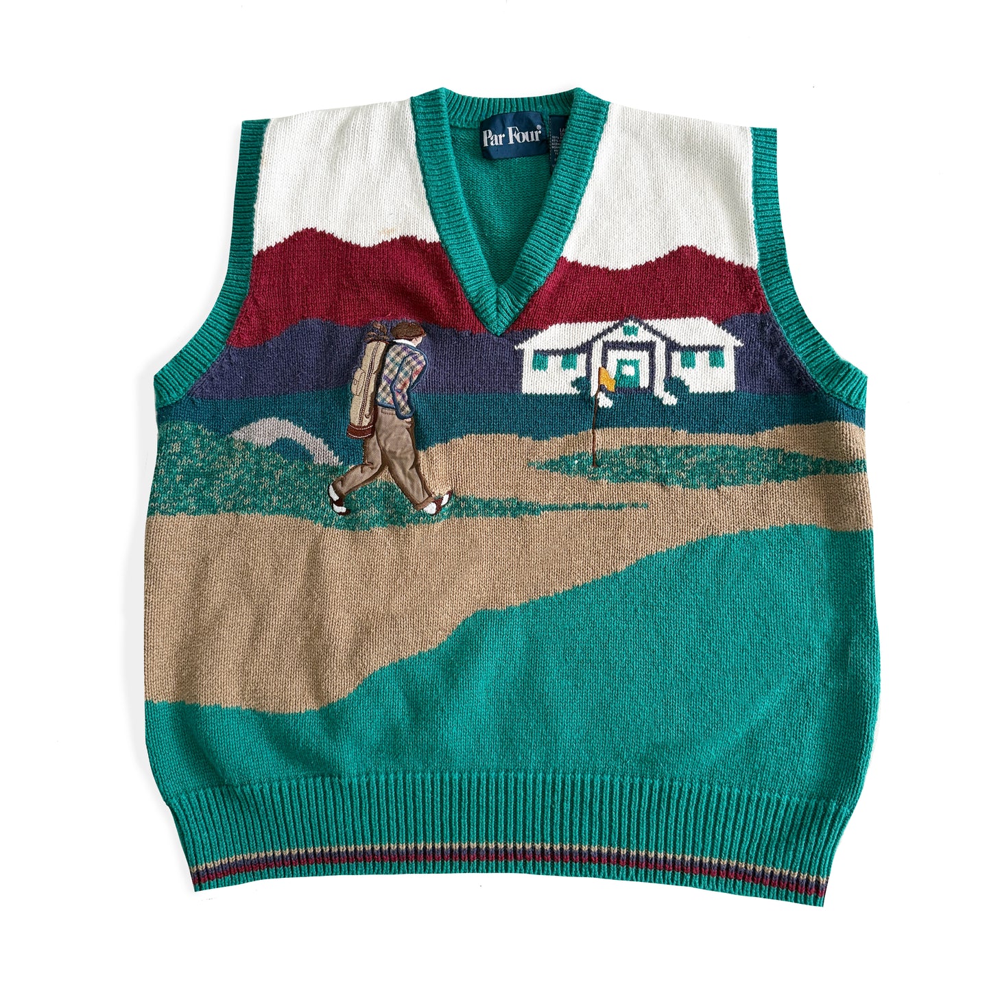 Vintage Par Four, Golf Knit Vest