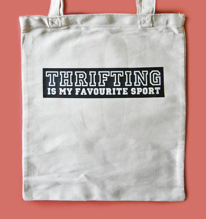 Thrifting is My Favourite Sport Tote Bag