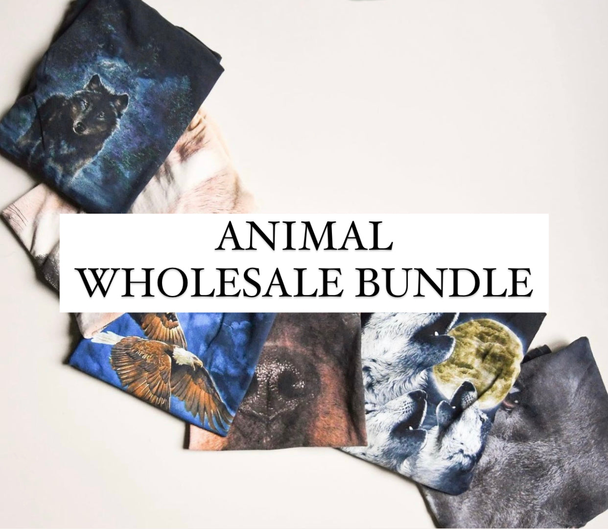 Wholesale Animal T-shirt Bundle