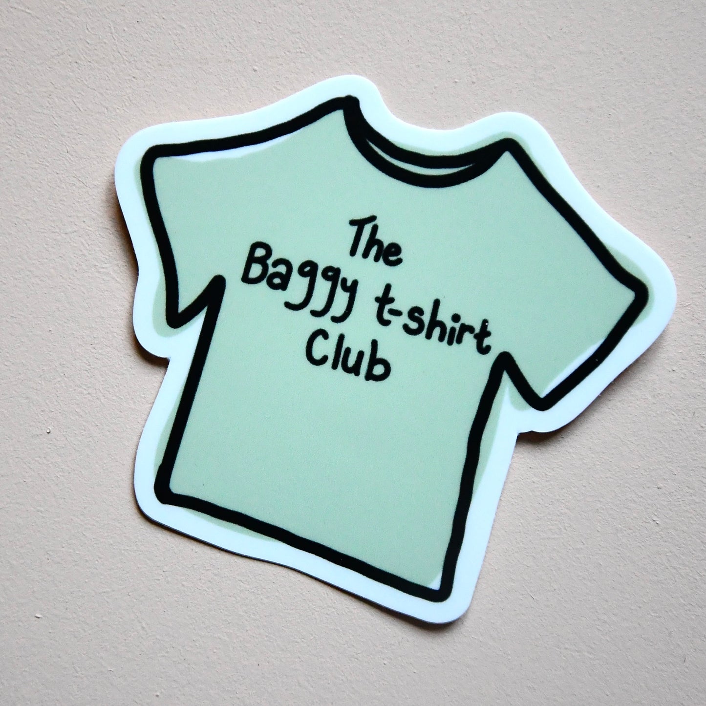 The Baggy T-Shirt Club Sticker