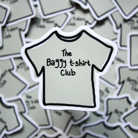 The Baggy T-Shirt Club Sticker